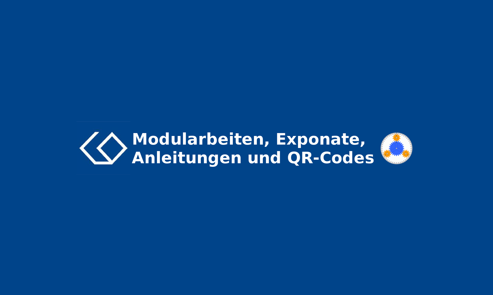 Modularbeiten, Exponate, QR-Codes Fach TECHNIK PH Freiburg